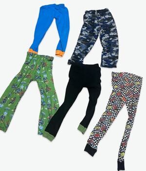 Lot of 5 Boys Pajama Pants Size 8 Character Sleep Pants